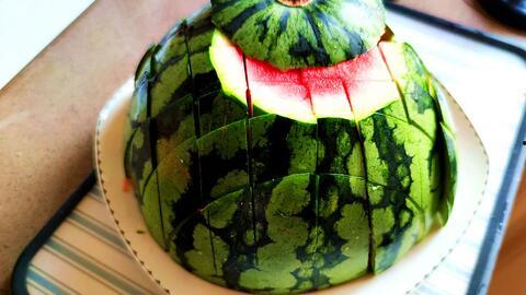 吃瓜花的视频,短视频中的欢乐时光